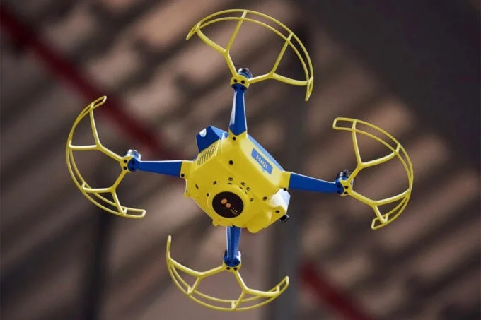 L’histoire derrière le drone bleu et jaune d’Ikea